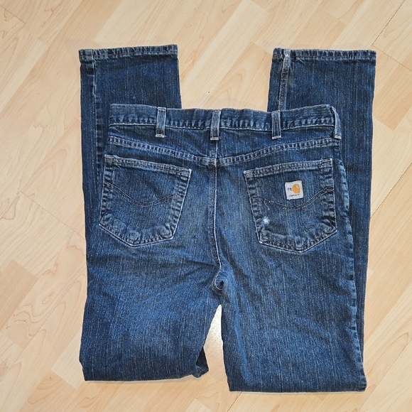 Carhartt Fire Resistence Men's Blue Jeans 34x36 - Picture 1 of 16